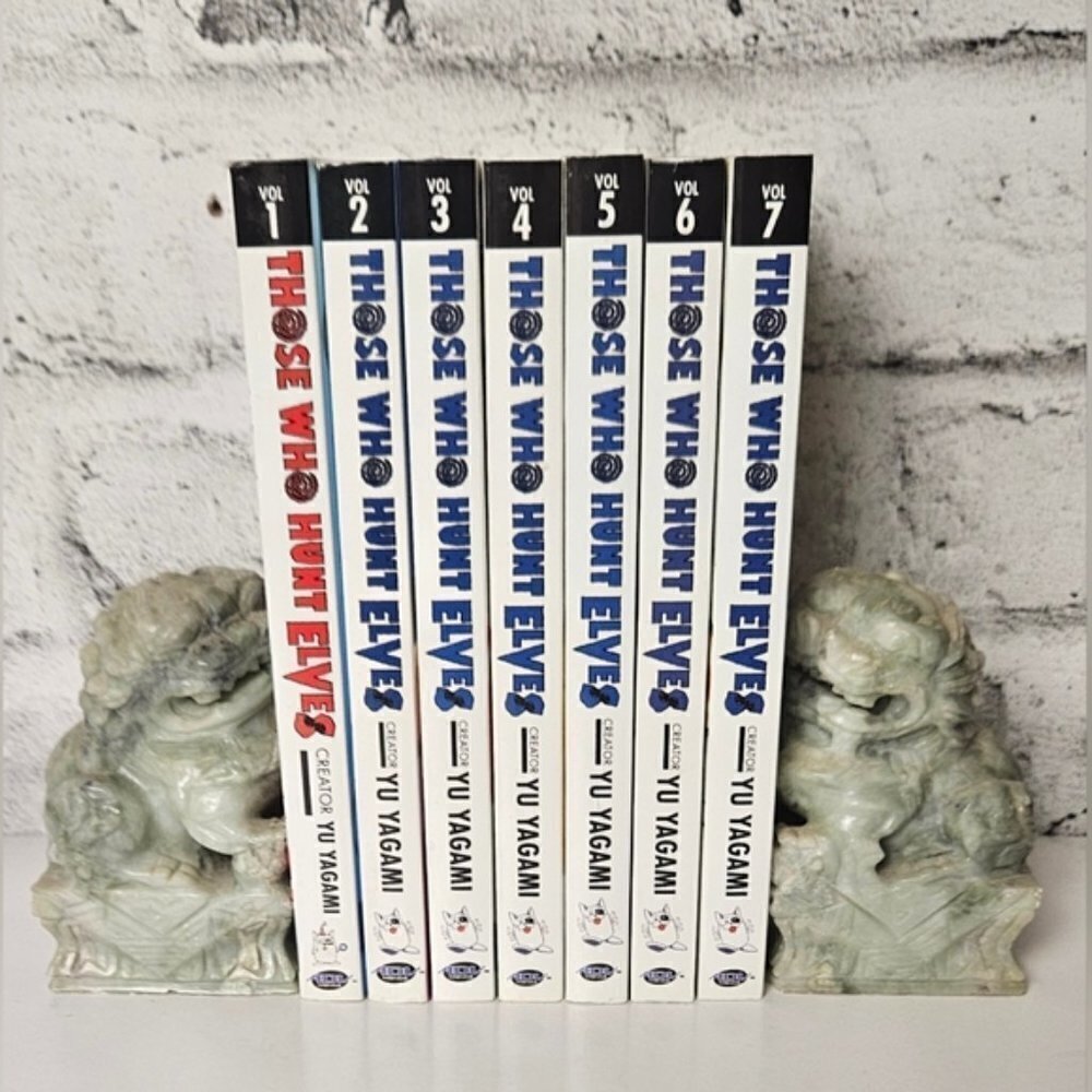 Those Who Hunt Elves Manga Volumes 1 7 Complete English Set Yu Yagami